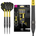 Produktbild: Target Darts Bolide Void 90% Tungsten Dart Set, Stahlspitzen-Swiss-Point-Darts | Barrel 03, 26G | Professionelle Dart-Sets, Schwarze Darts, Swiss-Point-Werkzeug im Lieferumfang enthalten