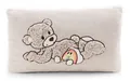Produktbild: NICI Kissen Bär Finni 43x25cm - grau - Flauschiges Kuscheltierkissen für Jungen,