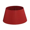 Produktbild: Lampenschirm für Tischleuchte in Leinen Safari Rot Tischlampe Standlampe 60-5...