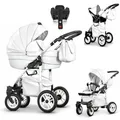 Produktbild: Kinderwagen-Set Craft Eco 5 in 1 inkl. Sportsitz, Autositz, Iso Base und Zubehör - 17 Teile - in 16 Farben