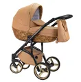 Produktbild: BabyMerc Kombi-Kinderwagen Vip Lux 2 in 1 inkl. Sportsitz und umfangreichem Zubehör in 21 Farben
