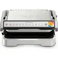 Produktbild: Tefal OptiGrill 4in1 GC774D30, Schwarz, Silber, Rechteckig, Tasten, 1 Zone(n), Scharnier, Status - Schwarz/Silber