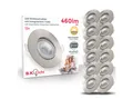 Produktbild: B.K.Licht LED Einbaustrahler SET Einbauleuchten 90mm dimmbar 230V ultra-flach schwenkbar, Ohne Dimmfunktion, LED fest integriert, 3000K - Warmweiß, 6x dimmbare Einbauspots Decke schwenkbar Wohnzimmer Büro - BKL1285