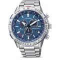 Produktbild: Citizen Promaster Sky Eco-Drive CB5000-50L 47mm Herren-Funkuhr - Silber/Blau