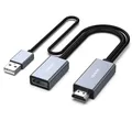 Produktbild: HDMI DisplayPort Adapter PC Laptop PS5 Xbox 4K 60Hz 2K 144Hz 1080P 165Hz
