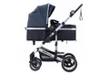 Produktbild: Daliya® Kombi-Kinderwagen NEOMOVE 2in1 Kinderwagen, Buggy und Babywanne in einem, Babywanne und Sportsitz, Alu-Rahmen, Großer Einkaufskorb