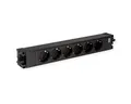 Produktbild: Bachmann STEP Base 6xCEE7/3 GST18 Einbau-Tischsteckdosenleiste, schwarz