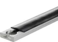 Produktbild: Abdeckprofil für Airlineschienen 30mm breit Abdeckung aus EPDM für Bodenschienen 2m