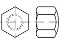 Produktbild: 25 x Sechskant-Hutmuttern, niedrige Form DIN 917 Messing M 16, CAB FASTENING