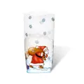 Produktbild: Ursus 6110000 - Geschenk Bodenbeutel, Weihnachten, 10 Stück, aus lebensmittelechter Folie, ca. 11,5 x 19 cm, transparent, bedruckt, ideal für kleine Überraschungen