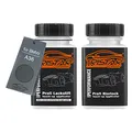 Produktbild: TRISTARcolor Autolack Lackstift Set für BMW A36 Titangrau 2 Metallic Basislack Klarlack je 50ml