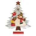 Produktbild: Dekorativer Aufsteller für Weihnachten - Tannenbaum aus Holz - 38cm