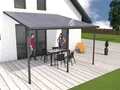 Produktbild: Gutta Terrassenüberdachung Bausatz Typ E 4,26 x 4,06 m Anthrazit
