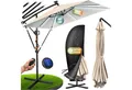 Produktbild: KESSER Ampelschirm, Ø350cm Sonnenschirm inkl. Abdeckung & Wind- & wetterfest