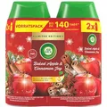 Produktbild: Airwick Raumduft Freshmatic Max, Duo, 2x 250ml, Nachfüller, Doppelpack, Baked Apple und Cinnamon Joy