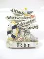 Produktbild: Föhr Magnet Souvenir Germany Urlaub Wattwandern Salzwiesen Entspannung