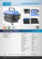 Produktbild: Guede Güde Stromerzeuger GSE 951 Generator Stromgenerator Notstromerzeuger 1 kW 230V 40726