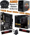 Produktbild: Bundle AMD Ryzen 5 5600X ASUS TUF Gaming A520M-Plus WIFI 16GB 3200MHz Aufrüstkit