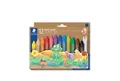 Produktbild: Staedtler® 224 C12 Wachsmalkreide Noris® junior 224 - Kartonetui 12 Farben, sech