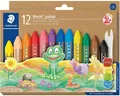 Produktbild: STAEDTLER® Noris® junior 224 Wachsmalkreide, Etui mit 12 Kreiden in sortierten