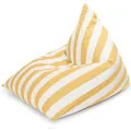 Produktbild: Sitting Point Sitzsack Calypso Santorin 300, Gelb Streifen-Muster