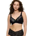 Produktbild: Triumph Damen BH Amourette W, mit Bügel, ohne Polsterung, Verstellbare Träger, 90B, Schwarz