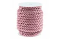 Produktbild: maDDma 10m Kordelschnur glänzend gedreht ca. 8-10 mm Seil, rosé