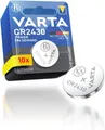 Produktbild: VARTA Batterien Knopfzellen CR2430, 10 Stück, Power on Demand, Lithium, 3V
