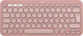 Produktbild: Logitech Pebble Keys 2 K380s kabellos BT Multi-Device QWERTZ pink