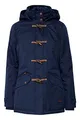 Produktbild: OXMO Brooke Damen Winterparka Parka Mantel Im Dufflecoat Stil mit Kapuze, Größe:S, Farbe:INSIGNIA B (791991)