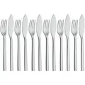 Produktbild: WMF Fischbesteck Nuova, Edelstahl, Metall, 12-teilig, 22.6x2.7x37.6 cm, Essen & Trinken, Besteck, Besteck-Sets