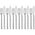 Produktbild: WMF Fischbesteck Fischmesser Fischgabel Fischset Nuova 12tlg Edelstahl poliert (12 Stk., Besteck Set) (12.9150.6046)