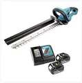 Produktbild: Makita DUH 523 Akku Heckenschere 18V 52cm mit 2x 3,0Ah Akku und Ladegerät
