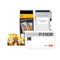 Produktbild: KODAK Mini 2 Retro 4PASS Mobiler Fotodrucker (5,3x8,6cm)- Paket met 38 Blatts, Weiß