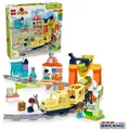 Produktbild: LEGO Duplo 10428 Große interaktive Eisenbahn 10428