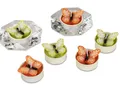 Produktbild: formano Teelicht Mehrfarbig, Durchmesser 4 cm, Farbe: Mehrfarbig, Motiv: Schmetterlinge
