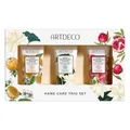 Produktbild: ARTDECO Hand Care Trio Set – 3 luxuriöse Handcremes mit Arganöl, Sheabutter & Granatapfel – Pflegendes Geschenkset für samtweiche Hände – 3 x 30 ml