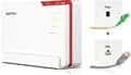 Produktbild: FRITZ!Box 5690 Pro Wifi 7-Router Gigabit Ethernet Tri-Band (2,4 GHz / 5 GHz / 6 GHz) für Glasfaser & DSL-Anschlüsse, WLAN Mesh, DECT-Basis