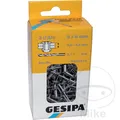 Produktbild: GESIPA Packung mit 100 runden Flachkopf-Blindnieten 3 X 6
