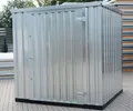 Produktbild: 2m Lagercontainer Materialcontainer verzinkt Lagerbox Container Geräteschuppen