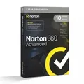 Produktbild: Norton 360 Advanced 10 Geräte / 1 Jahr 200 GB - Kein Abo