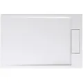 Produktbild: Mai & Mai Duschwanne Mineralguss Duschwanne Duschtasse Superflach Geoma04, Rechteckig weiß Rechteckig | 90 cm x 4 cm x 140 cm