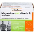 Produktbild: Magnesium und Vitamin E-ratiopharm Kapseln, 60 St. Kapseln