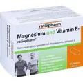 Produktbild: MAGNESIUM UND VITAMIN E-ratiopharm Kapseln 60 St. PZN 03935530