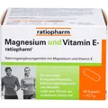 Produktbild: Magnesium und Vitamin E-ratiopharm Kapseln, 60 St. Kapseln 3935530