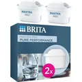 Produktbild: Brita Filterkartusche Maxtra Pro Pure Performance, für Brita Tischwasserfilter, 2 Stück