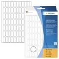 Produktbild: HERMA - Selbstklebende Papieretiketten - weiß - 8 x 20 mm 2240 Etikett(en) (32 Bogen x 70) (2320)