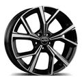 Produktbild: 1x GMP MENTOR black diamond 8.0Jx18 5x112 ET35