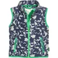 Produktbild: Playshoes Softshellweste Fleece-Weste Sterne-Camouflage grau 98 - ca. 3 Jahre