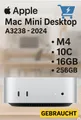 Produktbild:  Apple Mac Mini Desktop -  A3238 - 2024 - M4 - 10C 16GB - 256GB Computer ✅ MAC